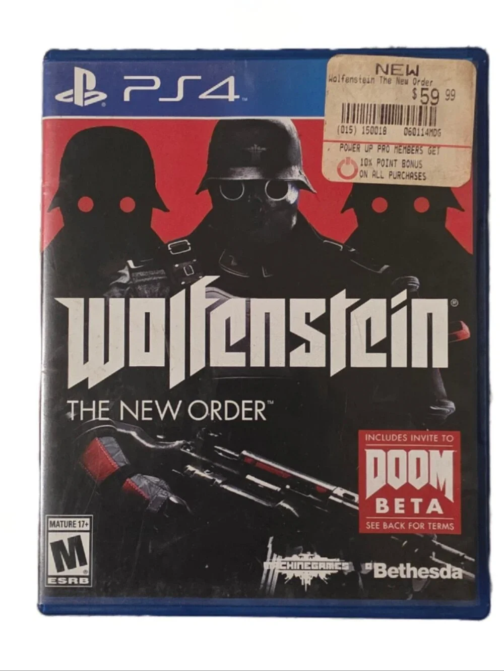 Bethesda Wolfenstein: The New Order Pre-Owned - PS4 - FAST SHIPPING